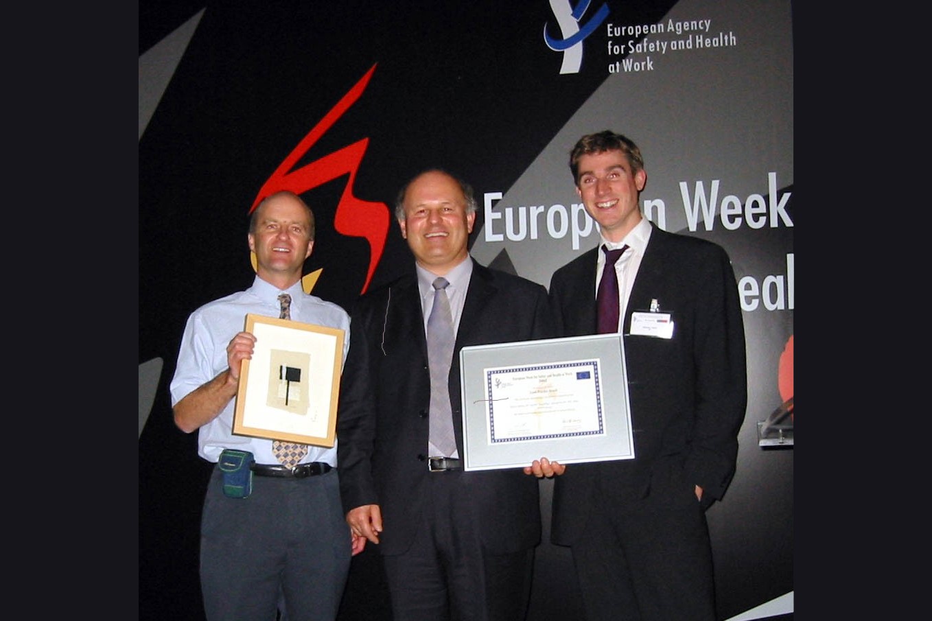 European Good Practice Award for preventing stress at work