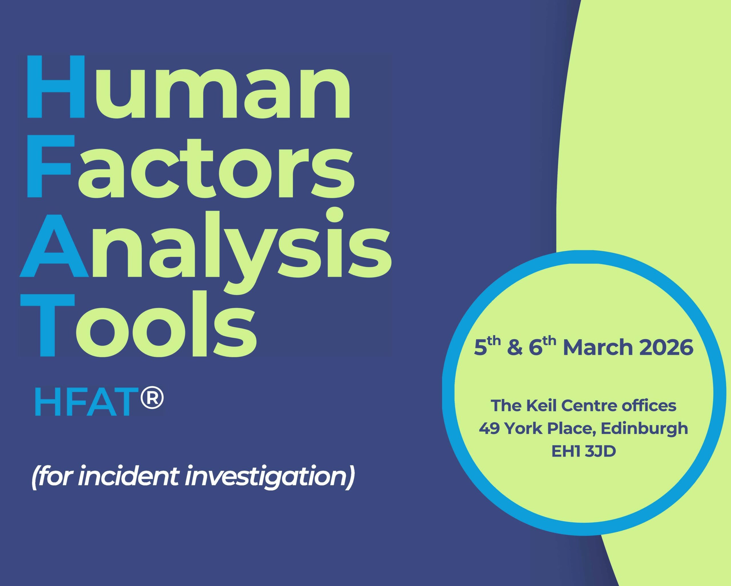Book now for our open HFAT® Course